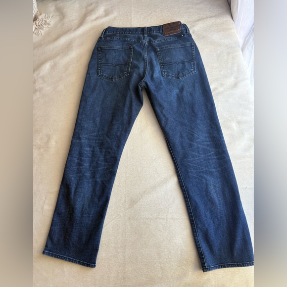 Lucky Brand Men's Dark Blue Straight Jeans - Picture 3 of 4